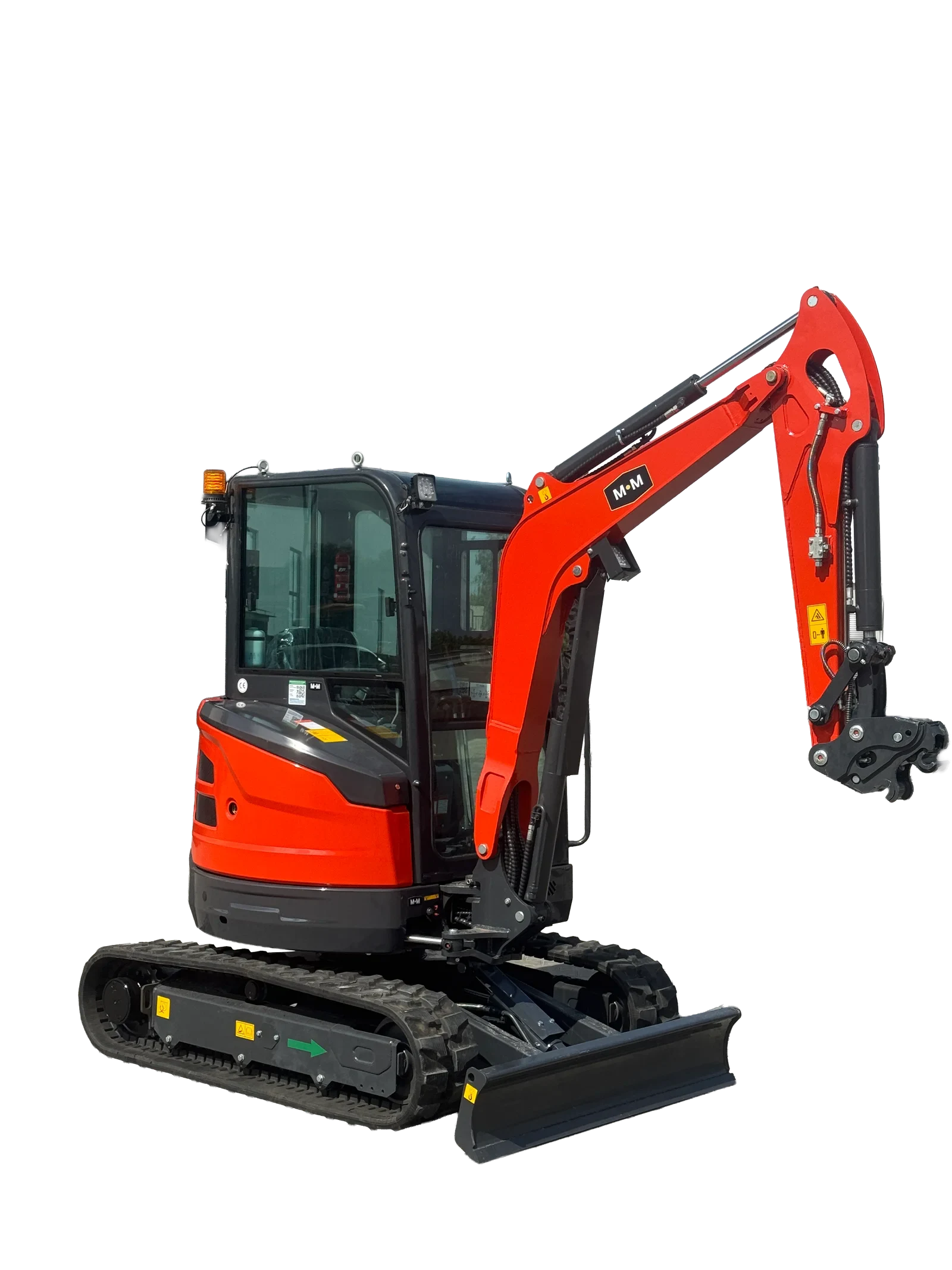 Müller Machinery MB 26 Pro Minibagger, 2,6 Tonnen, Neumaschine mit Kabine